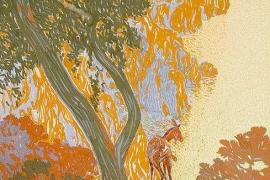 Chèvre sur les rochers, par David Dellepiane