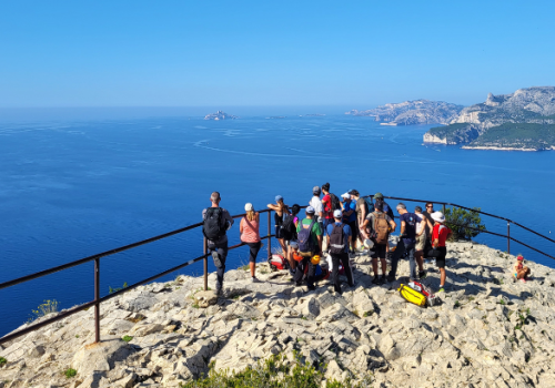 Randonneurs Route des Crêtes