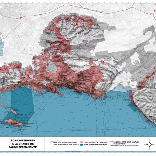 Zones interdites à la chasse