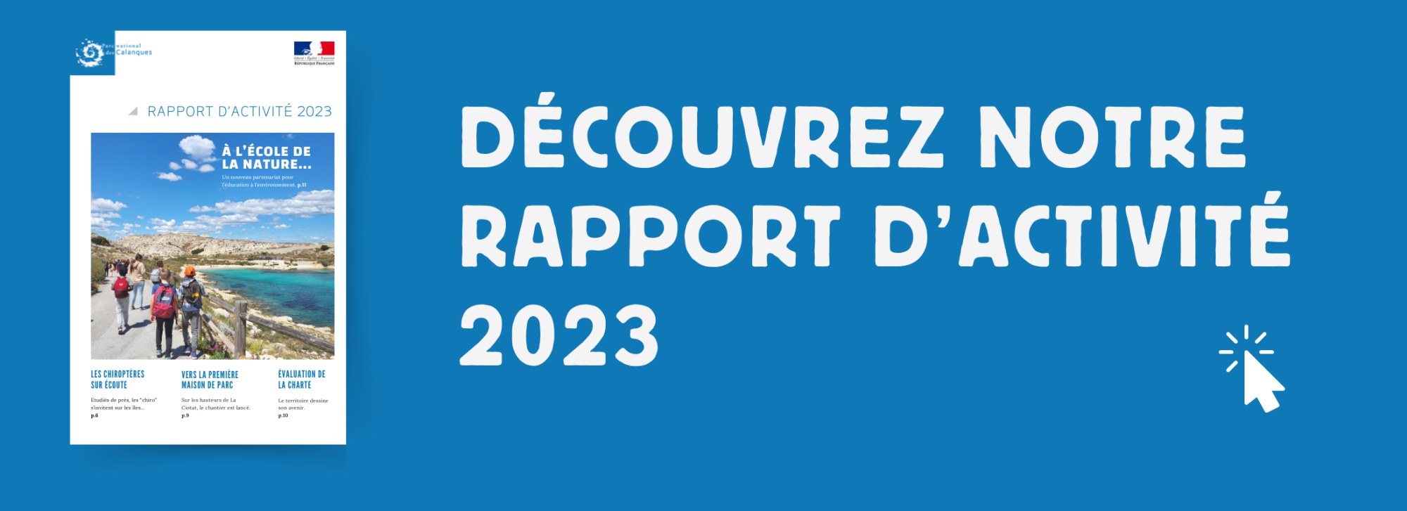 Visuel rapport d'activité 2023