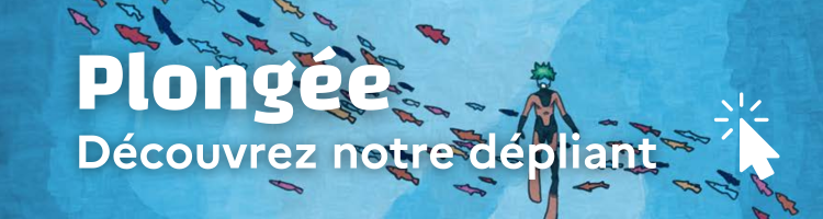 Dépliant plongée