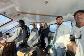 Capitaine de navire en sortie mer