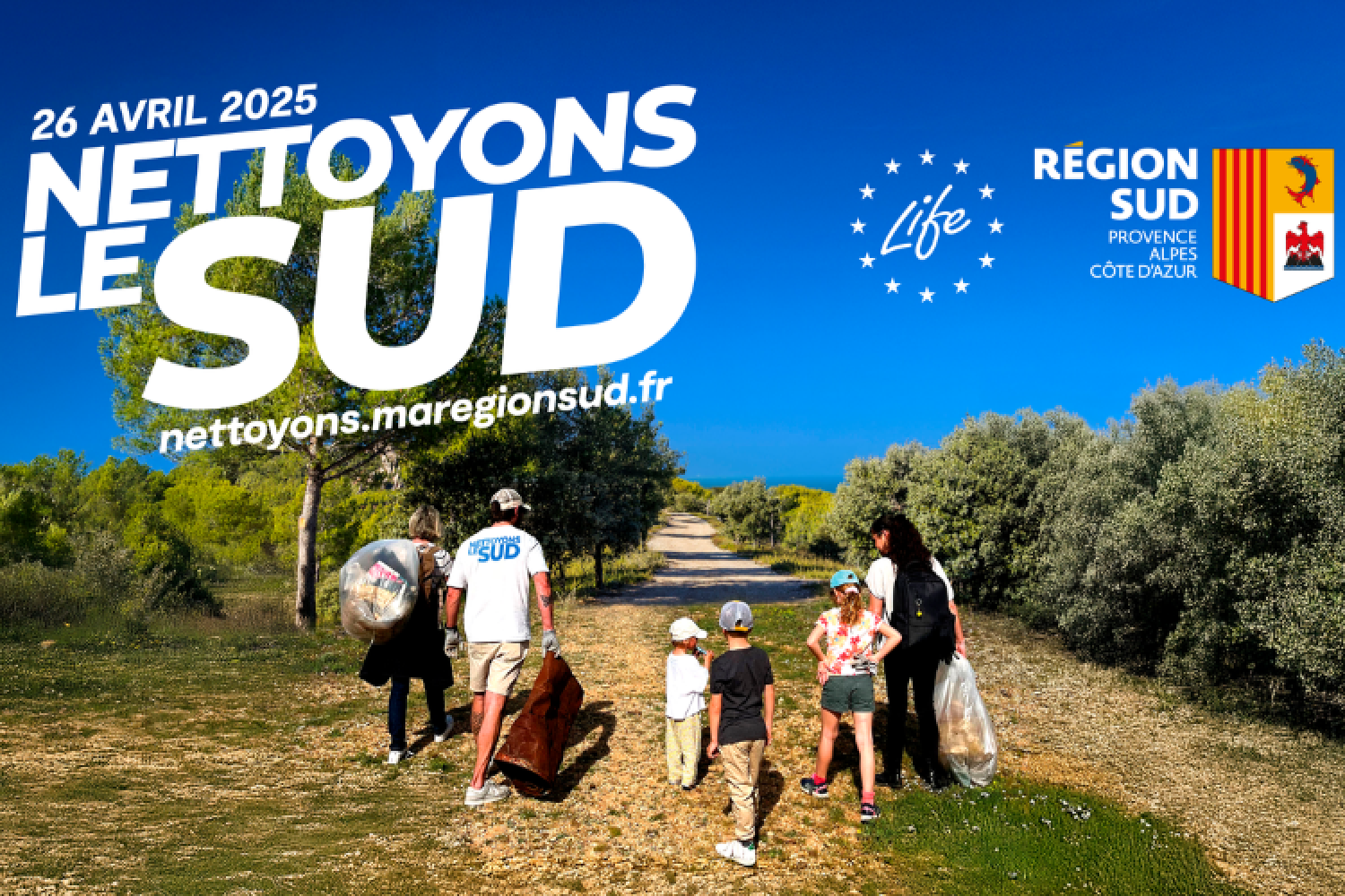 Visuel Nettoyons le Sud