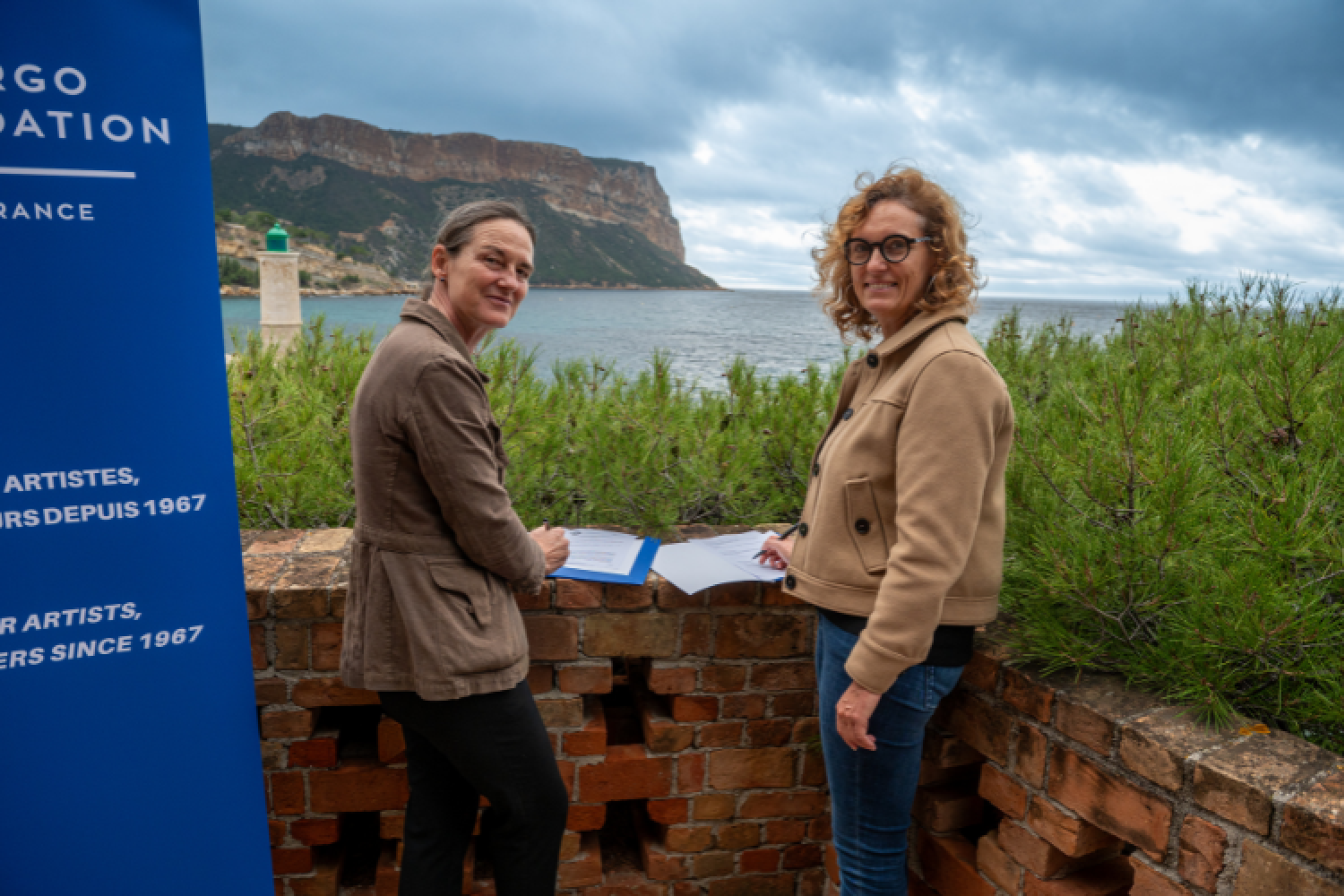 Visuel signature de la convention