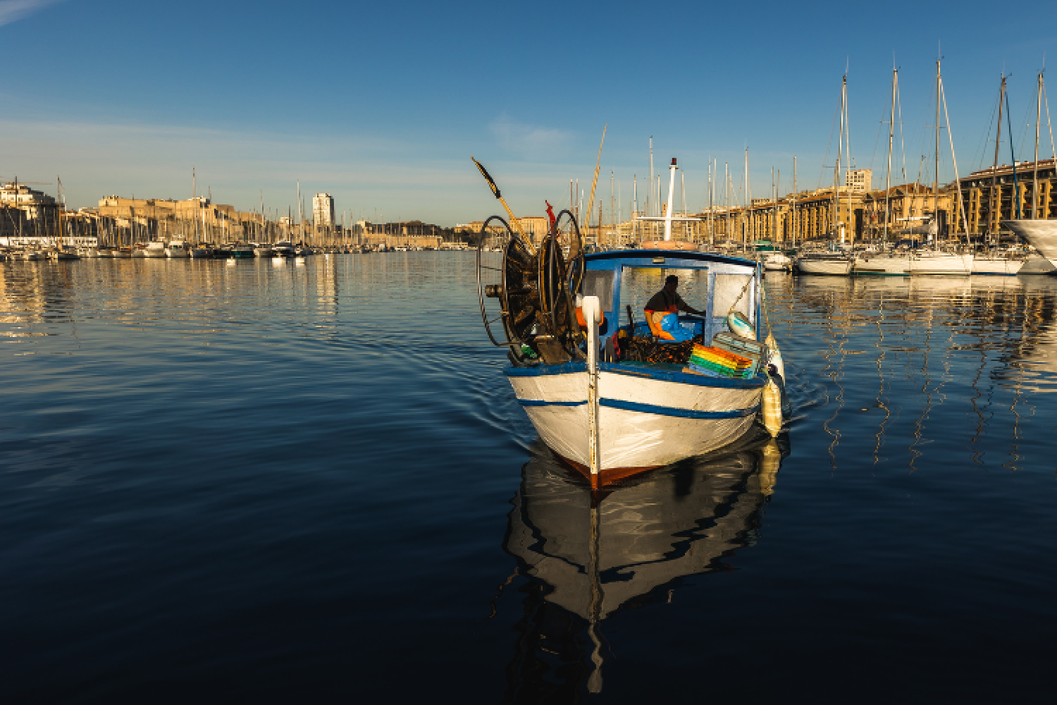 Retour de pêche © Maxime Bérenger