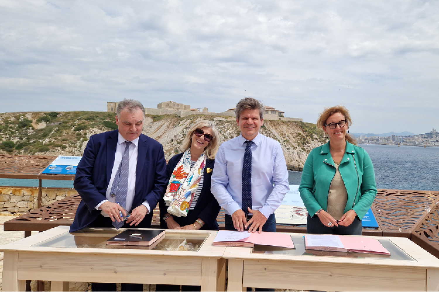 Signature de la convention