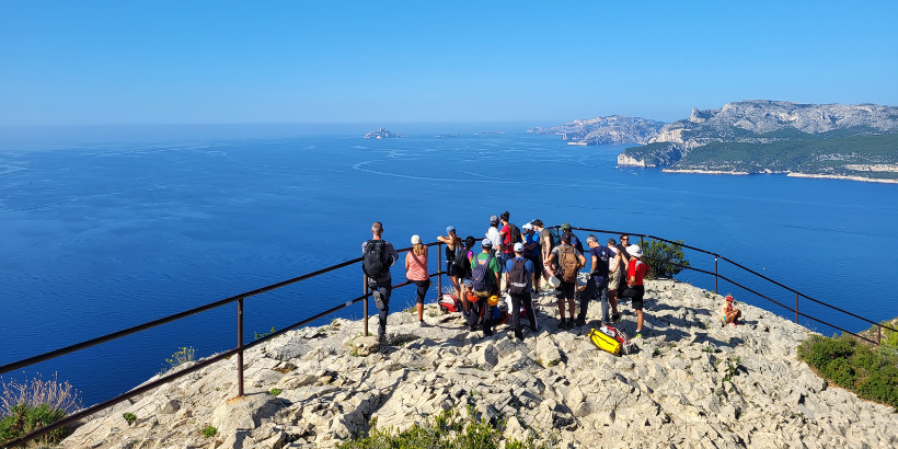 Randonneurs Route des Crêtes